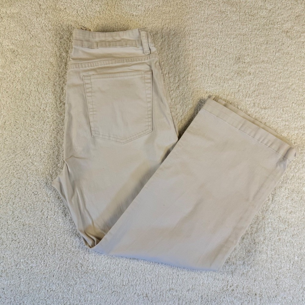 VTG 2004 Y2K Gap Jeans‎ Factory Boot Cut Stretch Khaki Women's Size 10 Cotton